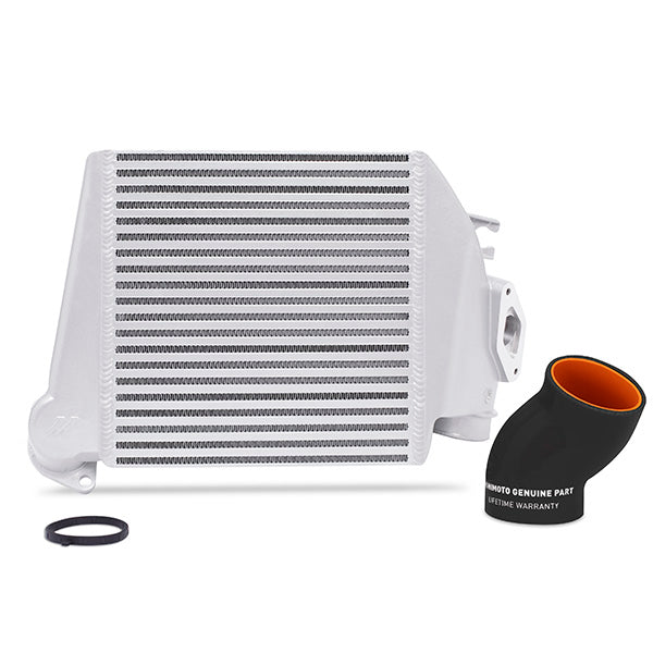 Kit Intercooler Mishimoto MMTMIC-WRX-08SLBK Subaru WRX 08-14 Plata con Manguitos Negros - Imagen 3