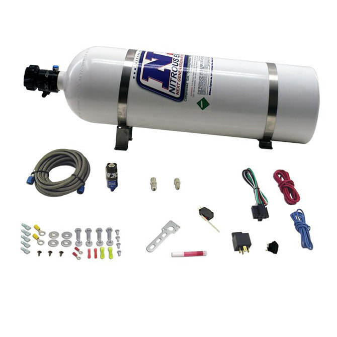Kit Nitroso NX 11110 Nitrous Express Sistema Seco Diésel con Botella 15Lb