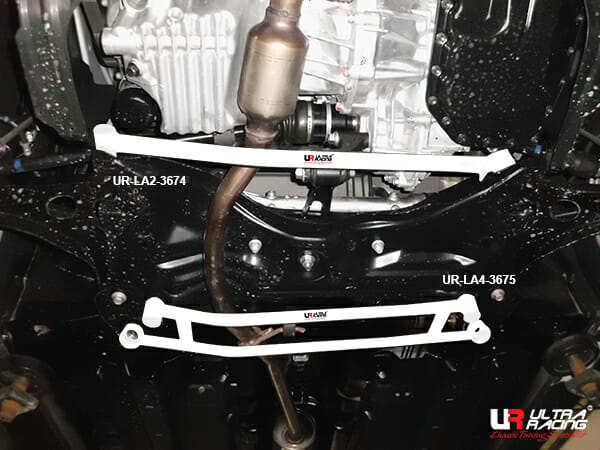 Barra Refuerzo Inferior Delantera Ultra Racing Perodua Bezza (B300) 16+