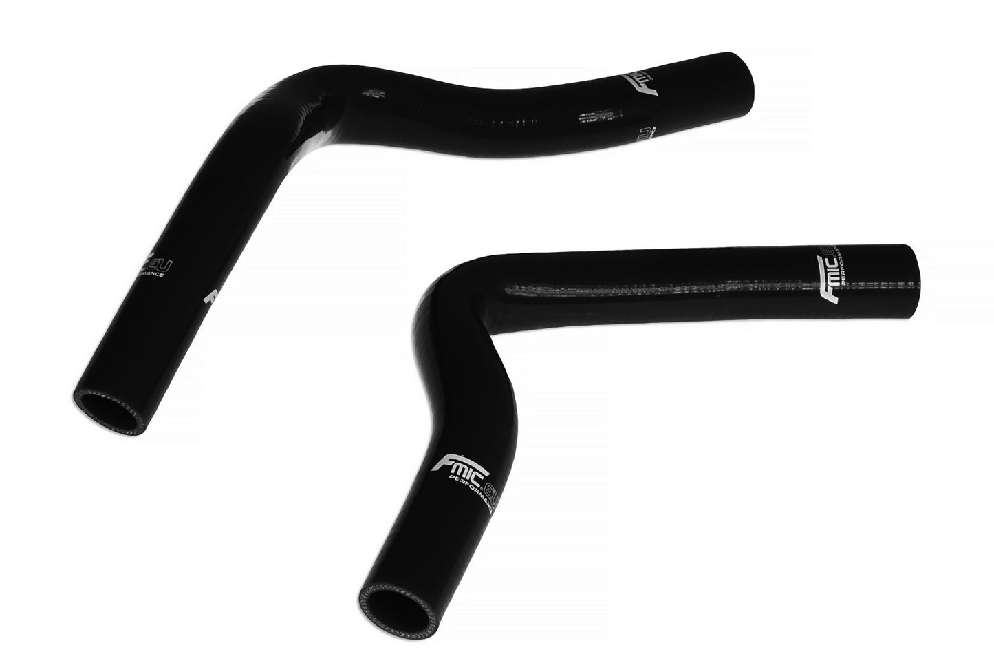 Kit Manguitos Refrigerante Silicona FMIC.EU Mitsubishi Eclipse DSM 4G63T 1G 1990-1994 - Negro - Imagen 2