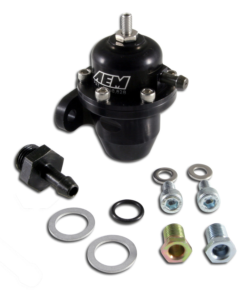 Regulador de Presión de Combustible AEM 25-300BK 1000HP Negro