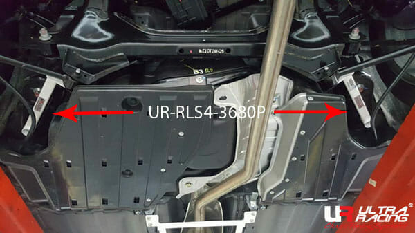 Barra Inferior Trasera Ultra Racing (3680P) para Honda Accord (CR1/CR6) 2.0 2WD 13+