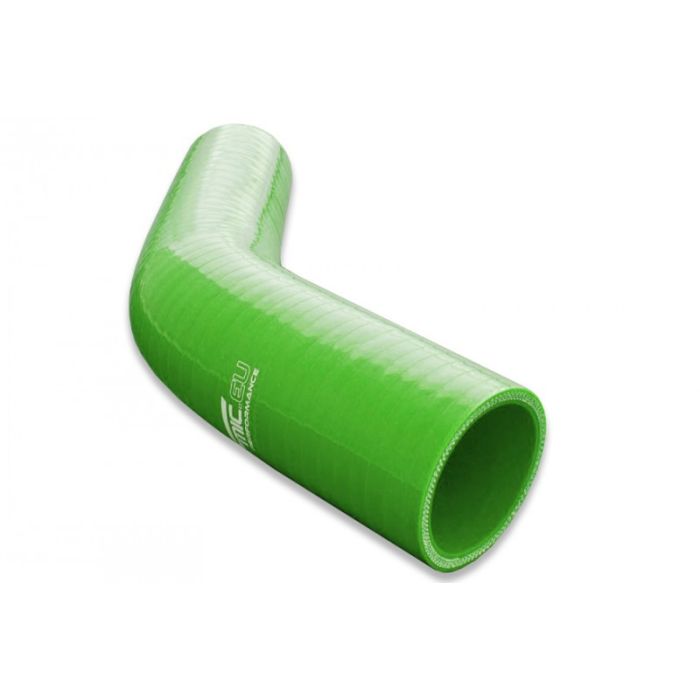 Codo Reductor de Silicona 45° 80/95mm Verde - Imagen 4