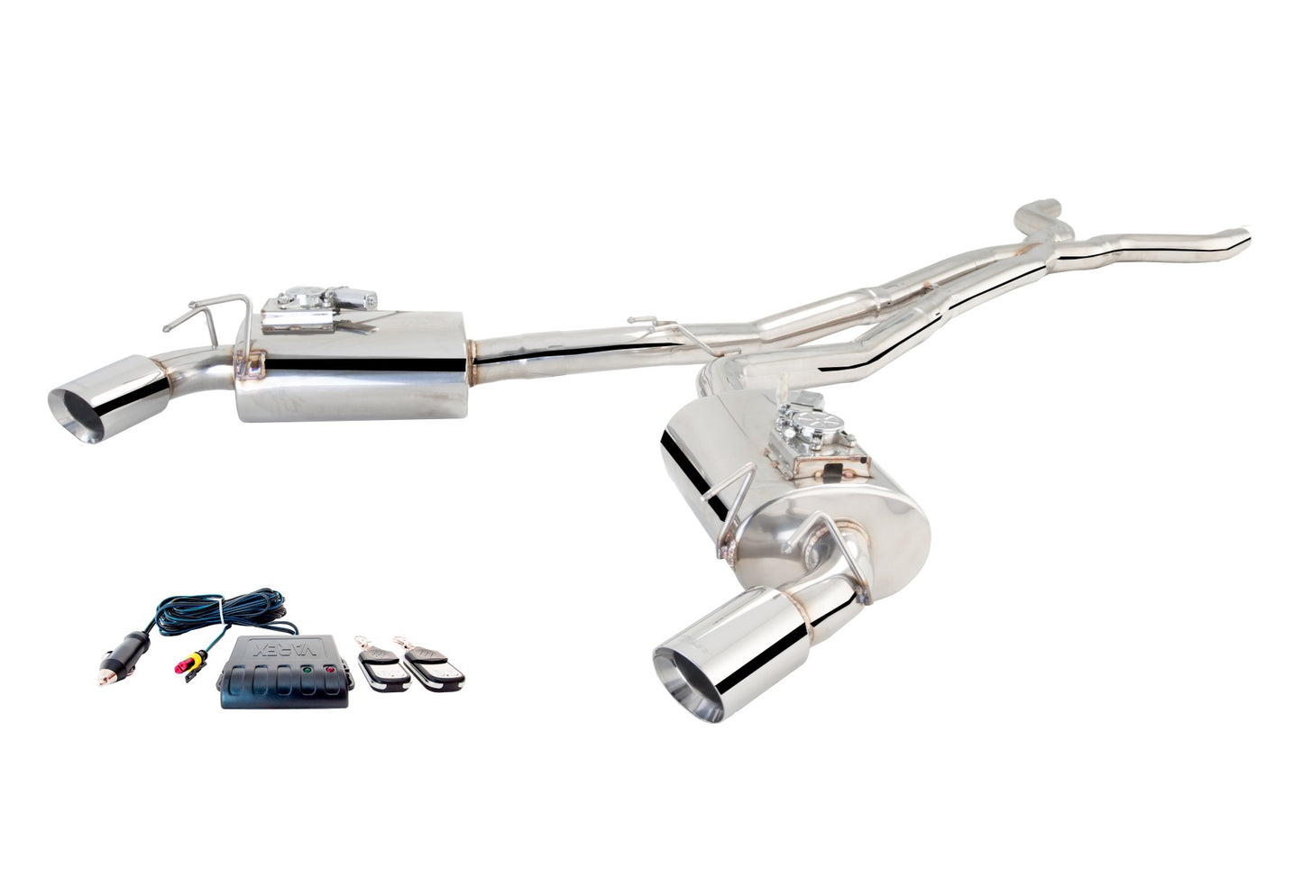Sistema de Escape XForce Varex para Chevrolet Camaro SS 2010-2015 GEN 5 BM9 BR9 EJ253 (Acero Inox) - Imagen 2