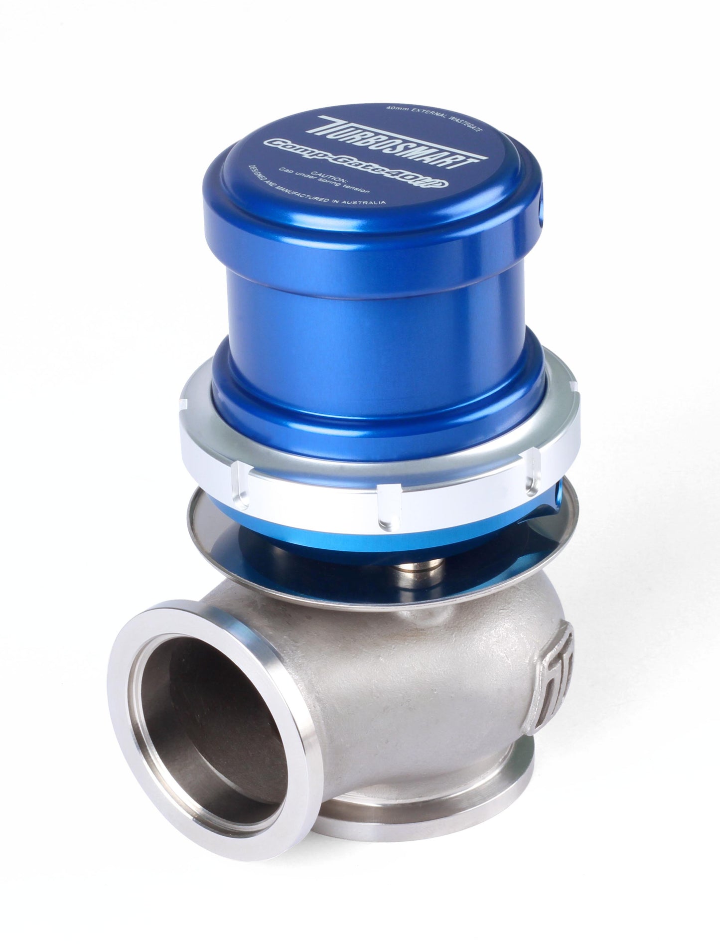 Válvula de Descarga Externa Turbosmart Comp-Gate40 HP 35PSI - Azul