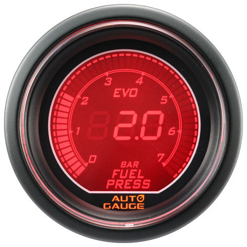Nuevo Indicador de Presión de Combustible Auto Gauge Serie EVO - Imagen 2