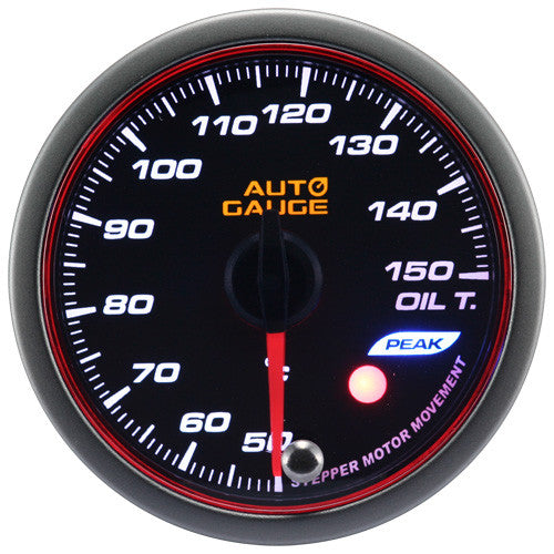 Nuevo Indicador de Temperatura de Aceite Auto Gauge Serie Peak 52mm Ámbar - Imagen 2