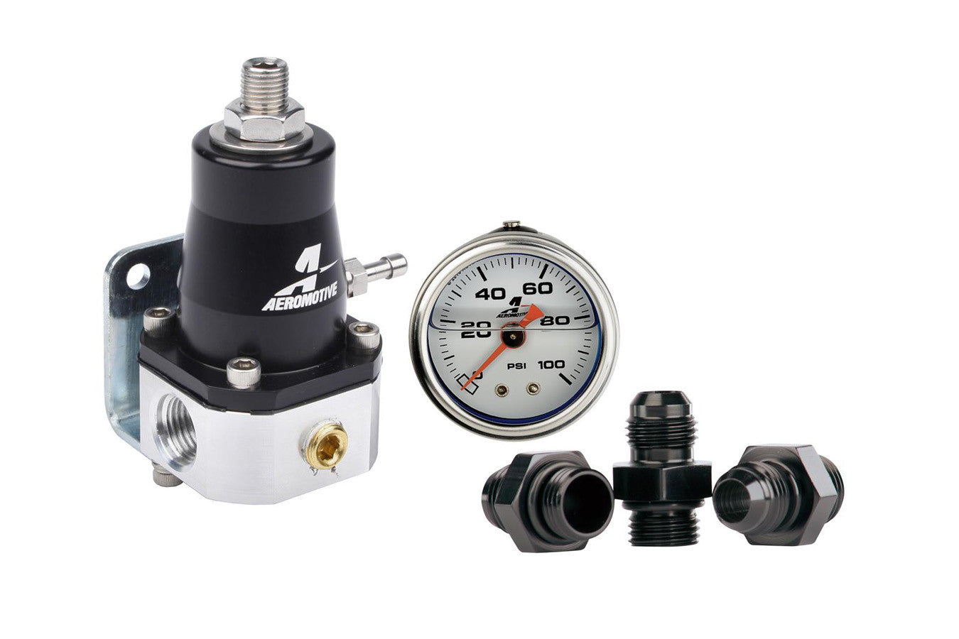 Kit Regulador Presión Combustible Aeromotive EFI, Ajustable 30-70 PSI ARE 13130 - Imagen 5