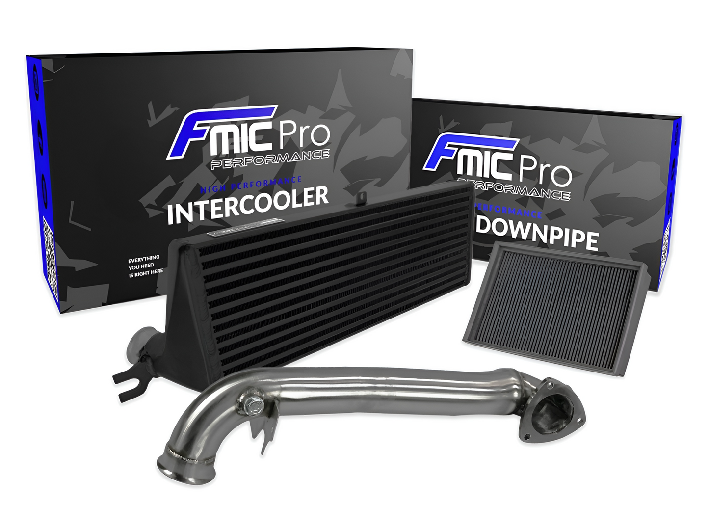 Kit de Potencia Mini Cooper S R55 R56 R59 R60 N18 07-16: Intercooler, Downpipe, Admisión - Imagen 4