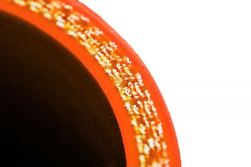 Codo Reductor de Silicona 90° 28/38mm Naranja - Imagen 2