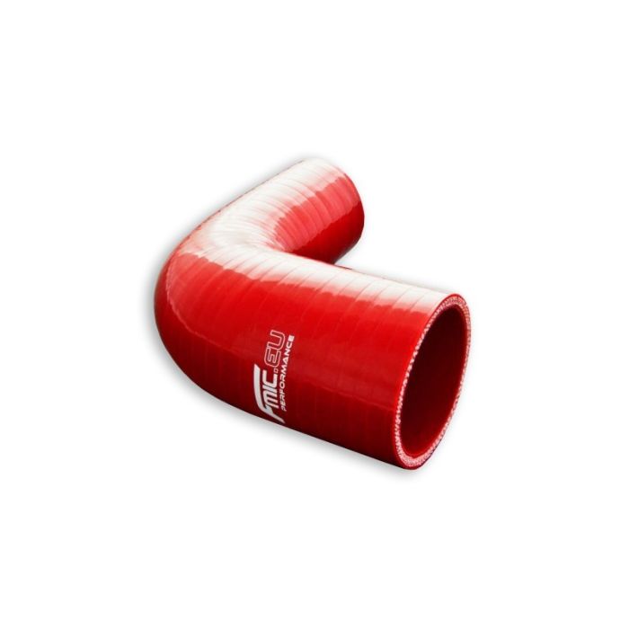 Codo Reductor de Silicona 90° 28/38mm Rojo - Imagen 4