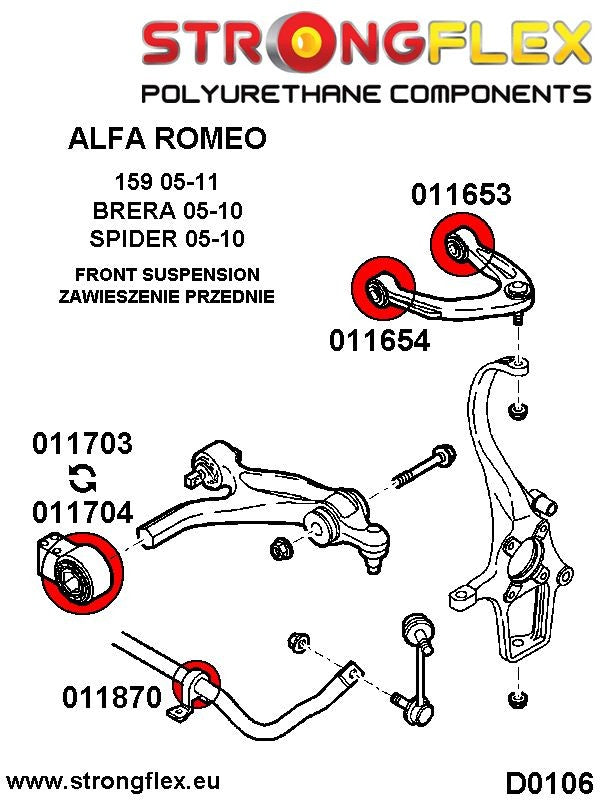 011870A: Casquillo Estabilizador Delantero SPORT - Imagen 9