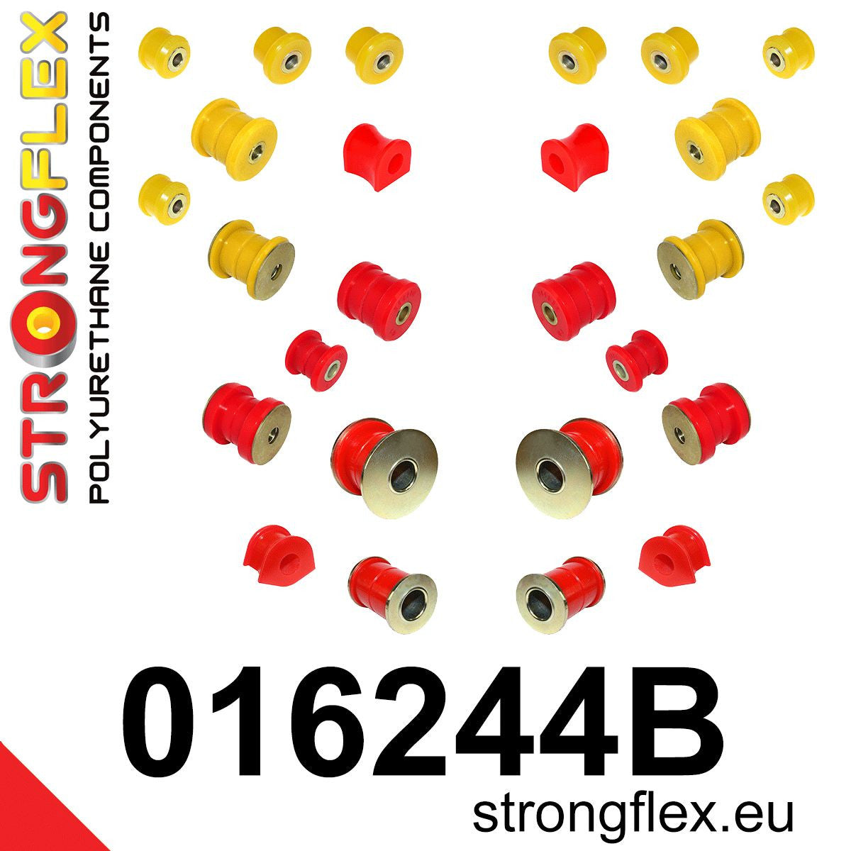016244B: Kit Completo de Silentblocks de Suspensión - Imagen 3
