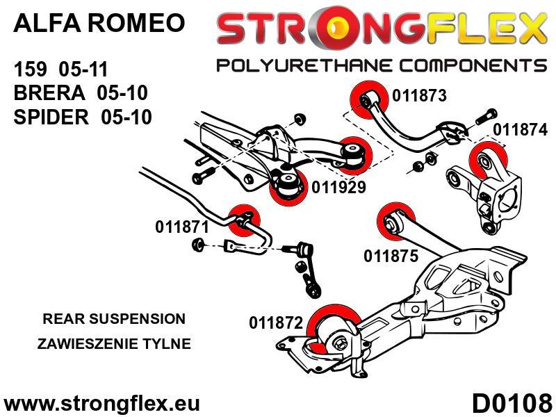 016245A: Kit silentblocks travesaño trasero SPORT - Imagen 2