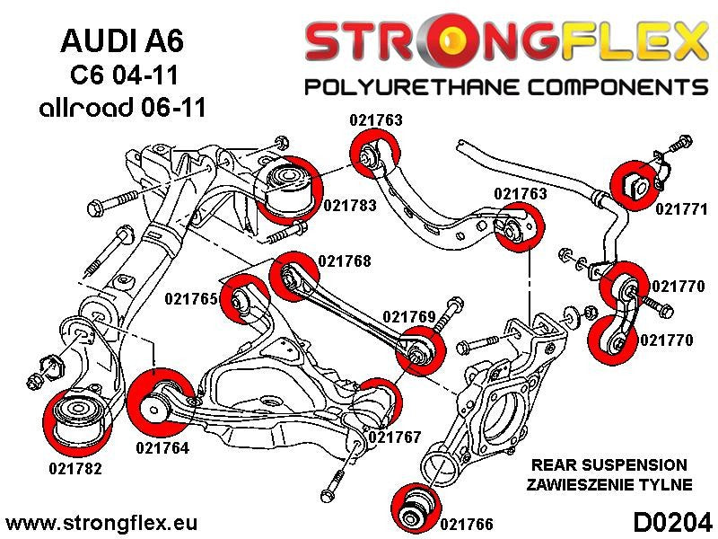 021771A: Casquillo Barra Estabilizadora Trasera SPORT
