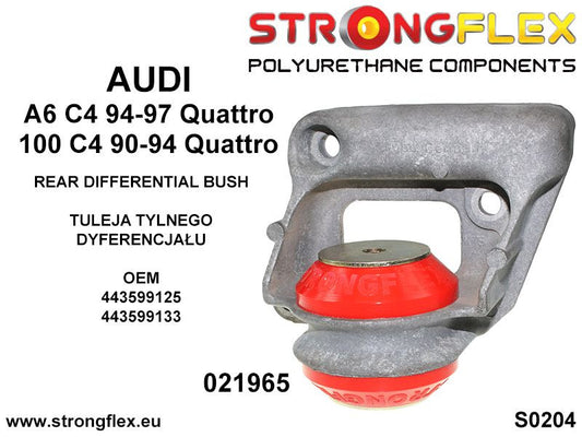 021965B: Silentblock Trasero del Diferencial