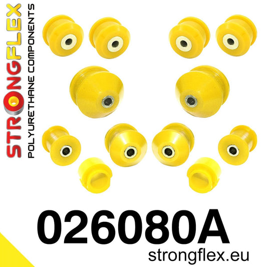 026080A: Kit de Silentblocks de Suspensión Delantera SPORT