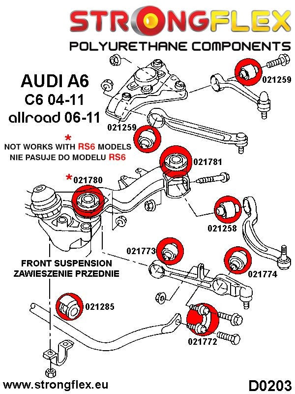 026213A: Kit Silentblocks Deportivos Subchasis Delantero - Imagen 4