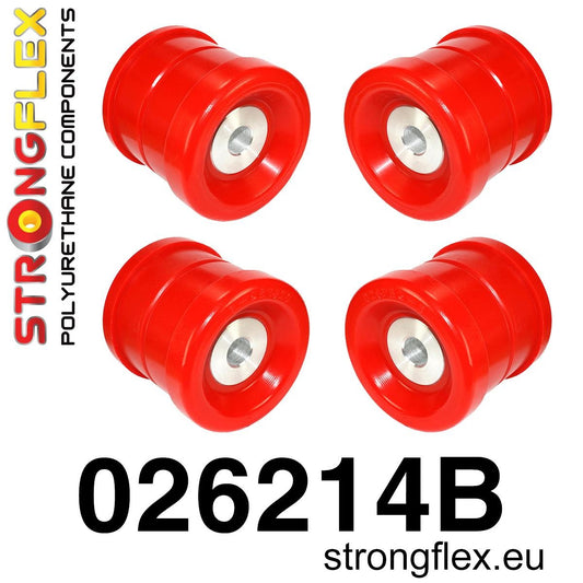 026214B: Kit de silentblocks del subchasis trasero