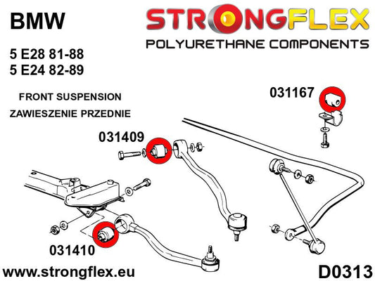 031409A: Silentblock Inferior Trasero Delantero SPORT