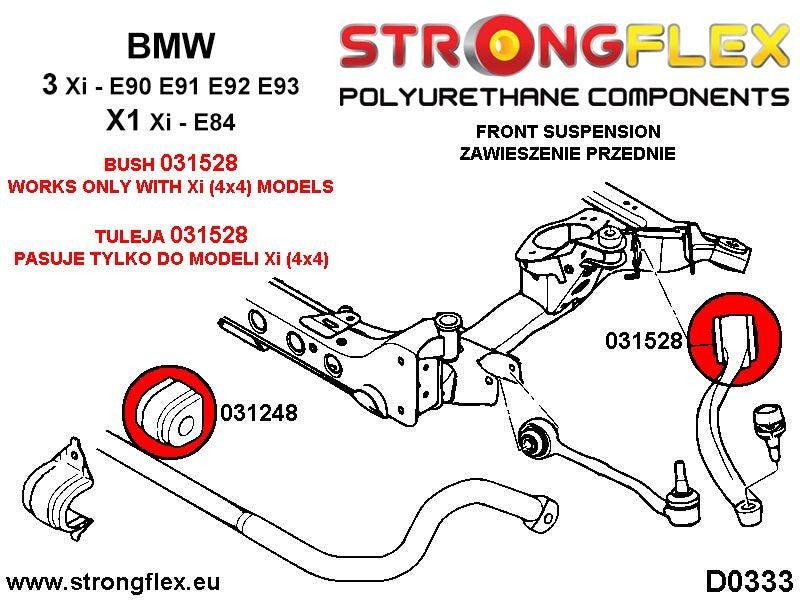 031528B: Silentblock Delantero Inferior Xi 4x4 - Imagen 2