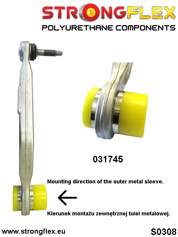 031745A: Casquillo del Brazo de Suspensión Trasero Superior SPORT - Imagen 4