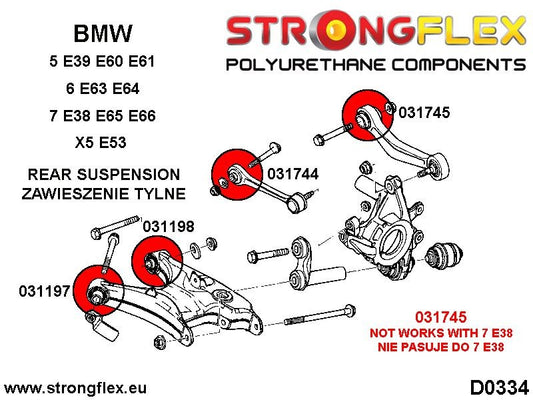 031745A: Casquillo del Brazo de Suspensión Trasero Superior SPORT