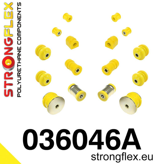 036046A: Kit de Silentblocks Traseros SPORT