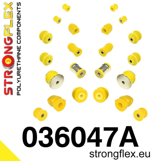 036047A: Kit de Silentblocks de Suspensión Delantera y Trasera SPORT