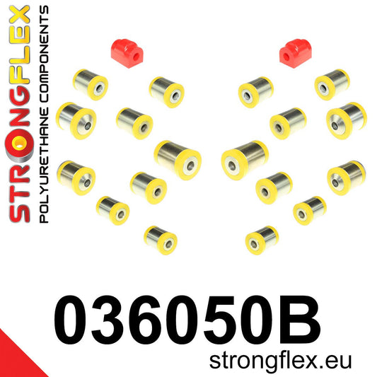 036050B: Kit de silentblocks, suspensión trasera