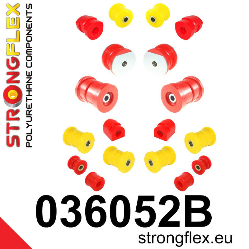 036052B: Kit Completo de Silentblocks de Poliuretano para BMW 5 E28 / 6 E24 - Imagen 2