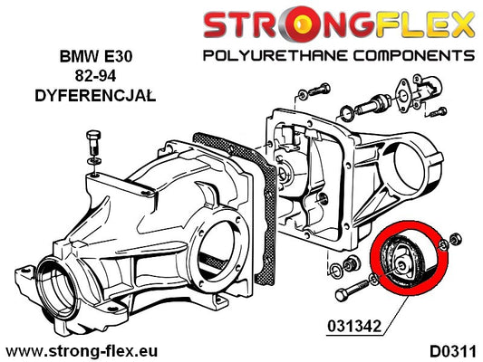 036103A: Kit Completo de Silentblocks de Suspensión SPORT