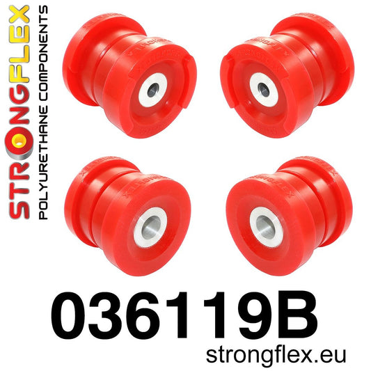 036119B: Kit Silentblocks Puente Trasero E46