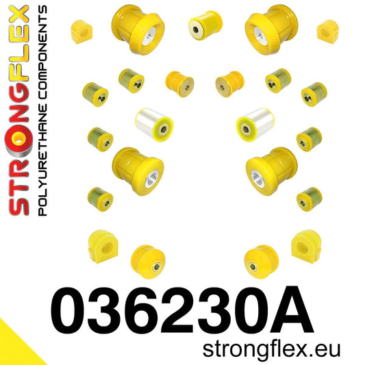 036230A: Kit Completo de Silentblocks de Suspensión SPORT