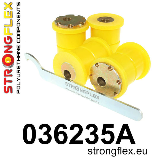 036235A: Kit Excéntrico SPORT de Silentblocks Traseros