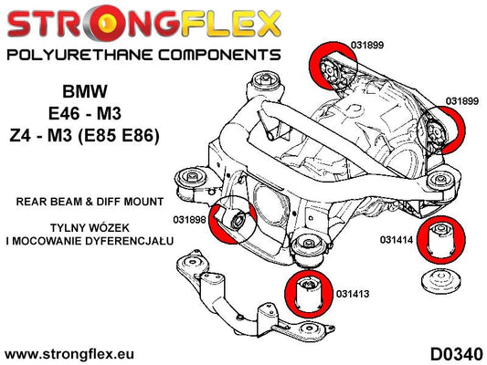 036238B: Kit Completo de Suspensión BMW E46 M3