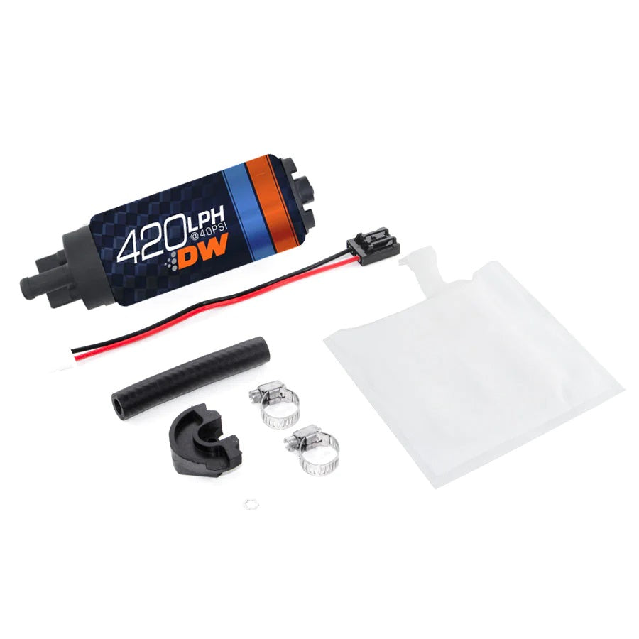 Bomba de Combustible DeatschWerks DW420 420 lph Subaru Forester 97-07 Impreza 93-07 Legacy 90-99 / 05-07