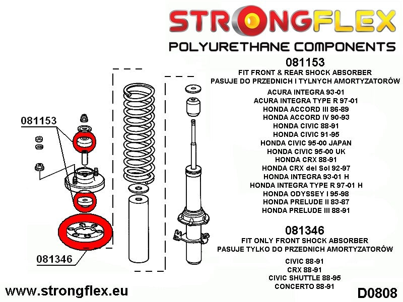 081346A: Soporte de Muelle Delantero SPORT - Imagen 2
