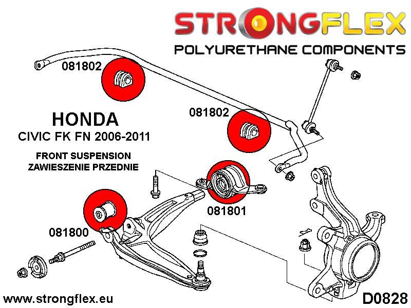 081801A: Silentblock Trasero Inferior Delantero SPORT - Imagen 3