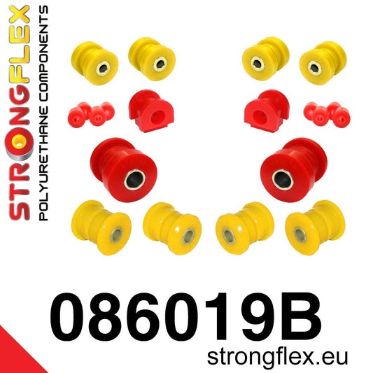 086019B: Kit de Silentblocks de Suspensión Delantera