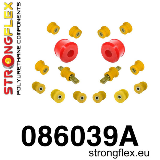 086039A: Kit de Silentblocks Traseros SPORT