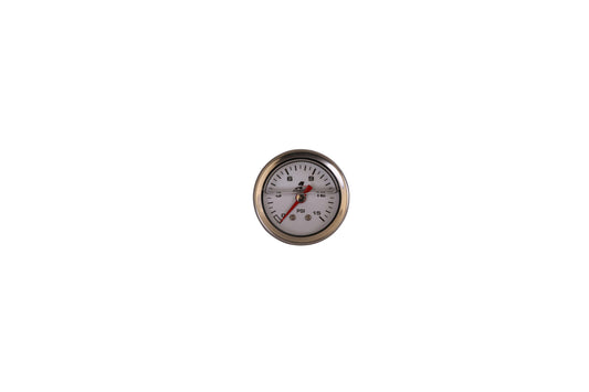 Aeromotive 15632: Manómetro de Presión de Combustible 0-15psi 1/8 NPT