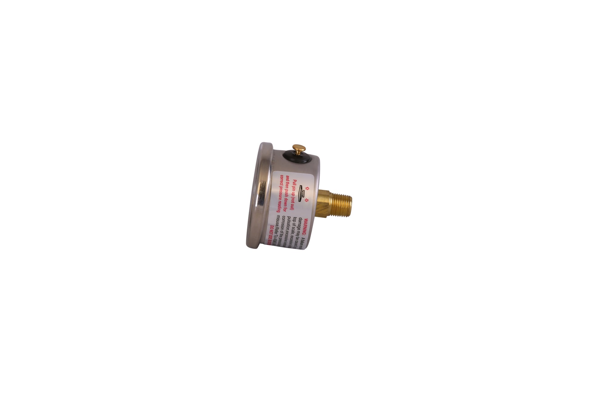 Aeromotive 15632: Manómetro de Presión de Combustible 0-15psi 1/8 NPT - Imagen 3