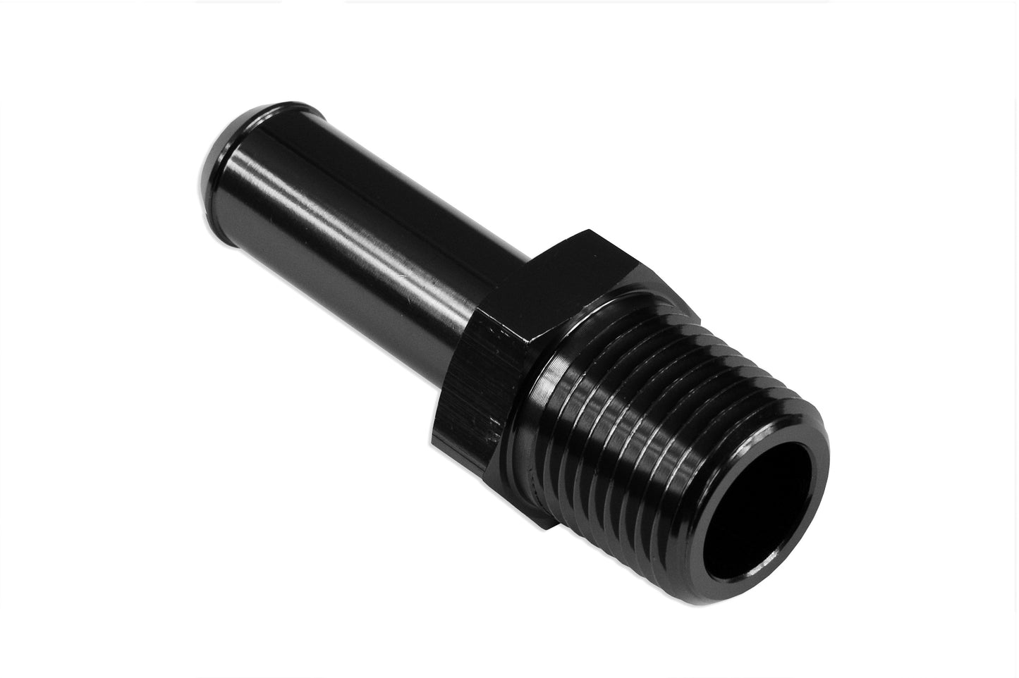 Adaptador de Combustible 1/2 NPT a Racor de Púas 15-16mm Negro - Imagen 2