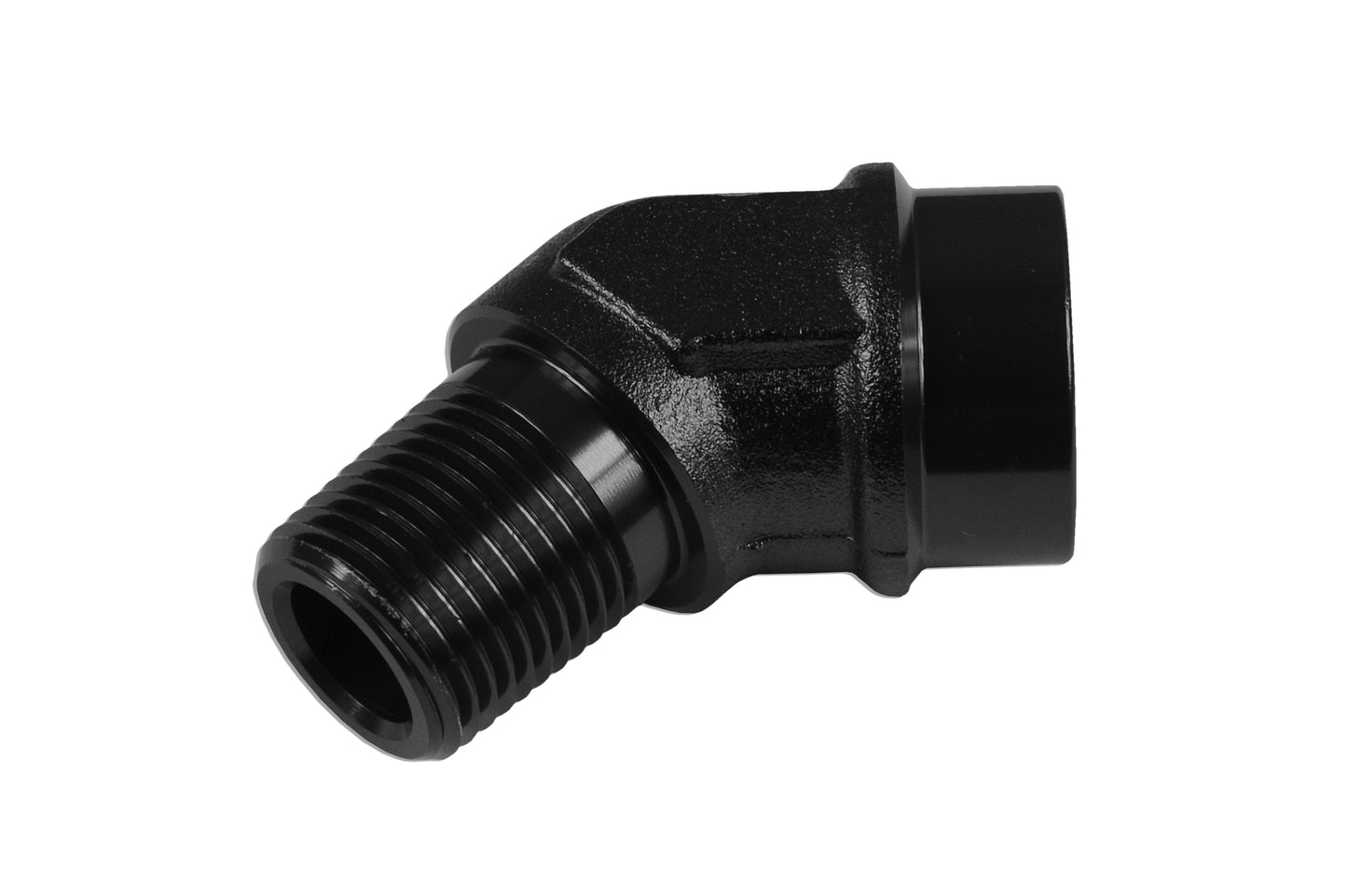 Adaptador 1/8 NPT 45º Hembra-Macho, Racor de Manguera Negro - Imagen 4