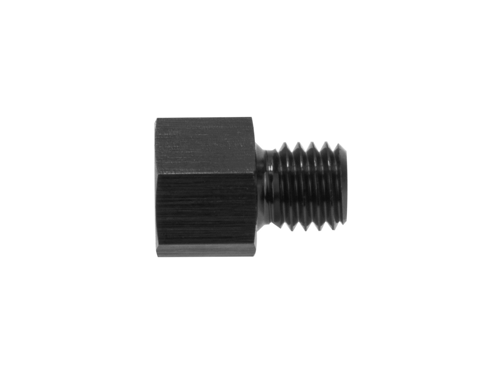 Adaptador Negro 1/8 NPT Hembra a M10x1.25 Macho para Sensor de Presión de Combustible - Imagen 2
