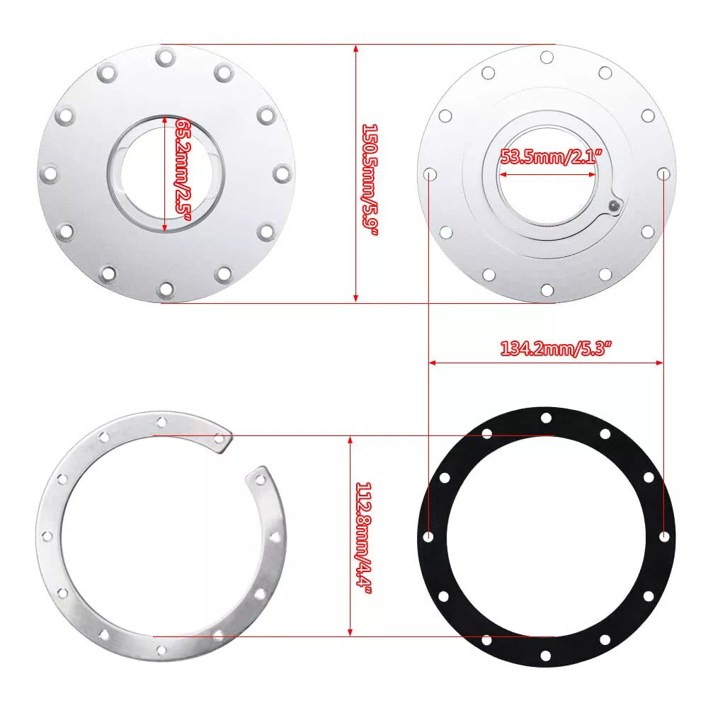 Tapa de Seguridad FMIC.EU 12 Tornillos para Celda de Combustible - Imagen 4