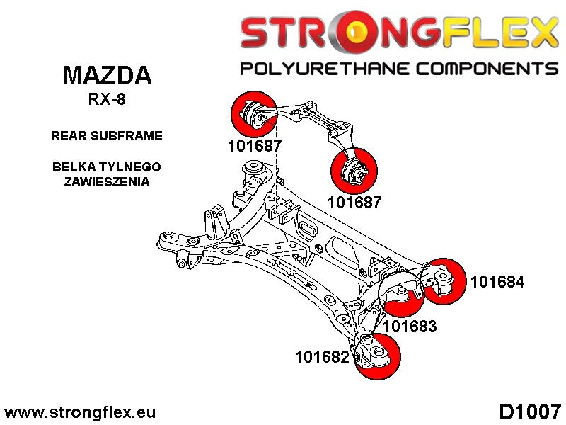 101684B: Casquillo del Eje Trasero - Rear - Imagen 3