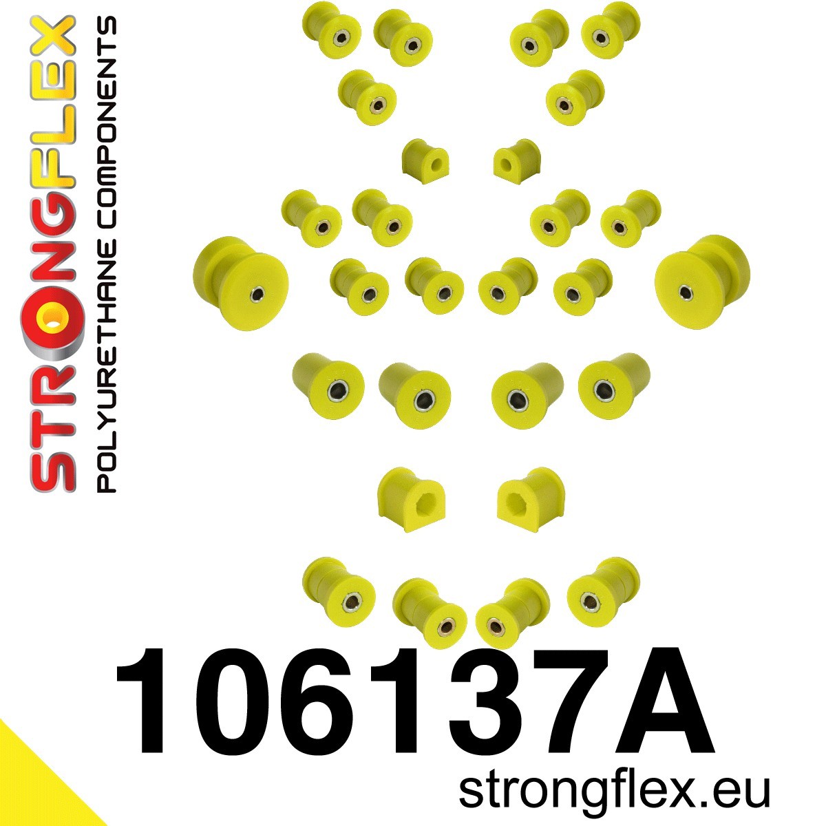 106137A: Kit Completo de Silentblocks de Poliuretano SPORT - Imagen 4