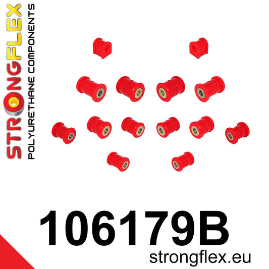 106179B: Kit de silentblocks, suspensión trasera